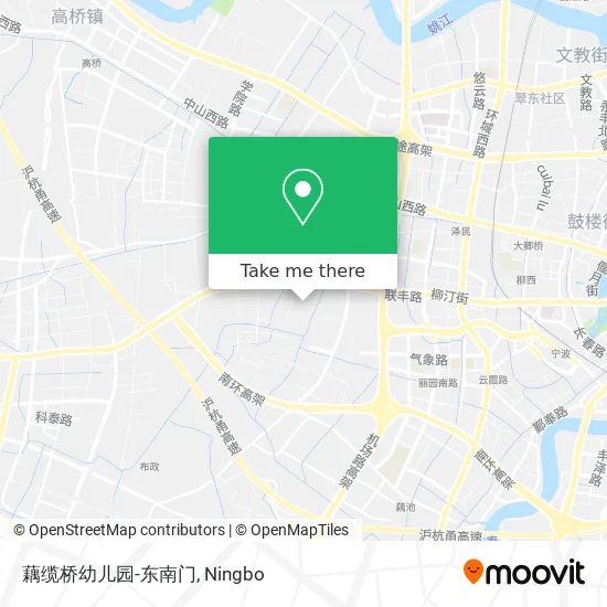 藕缆桥幼儿园-东南门 map
