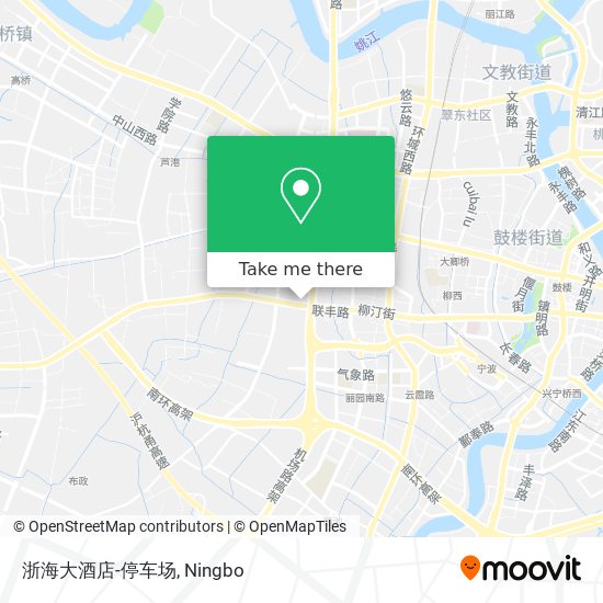 浙海大酒店-停车场 map