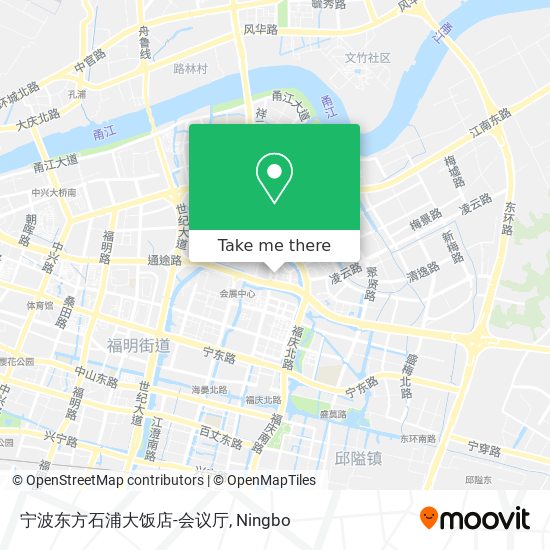 宁波东方石浦大饭店-会议厅 map
