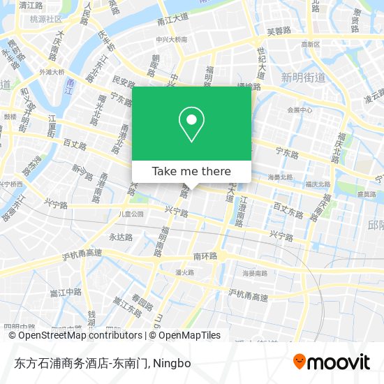 东方石浦商务酒店-东南门 map