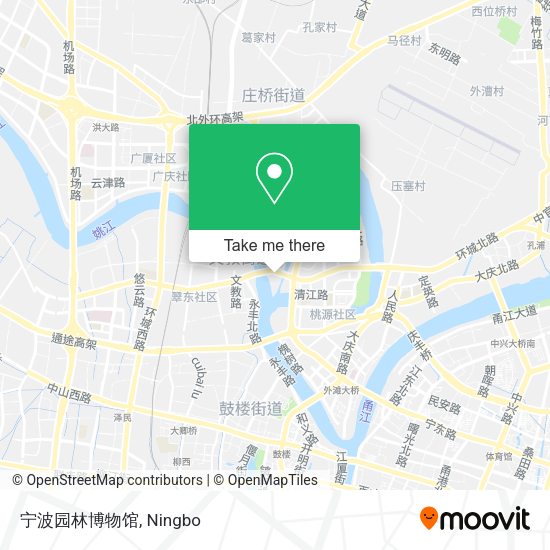 宁波园林博物馆 map