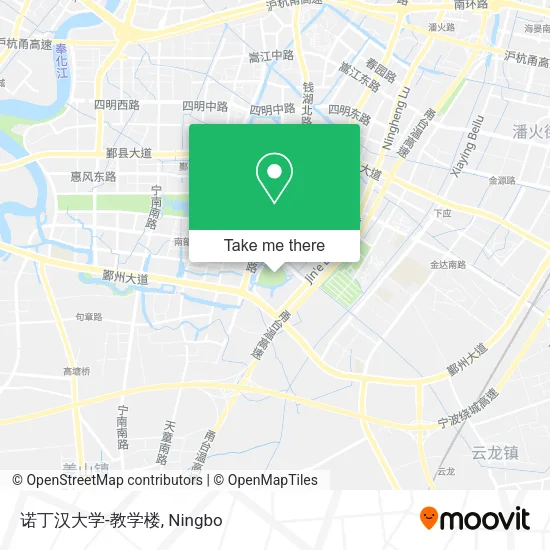 诺丁汉大学-教学楼 map