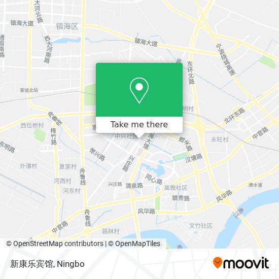 新康乐宾馆 map