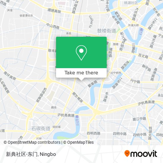 新典社区-东门 map