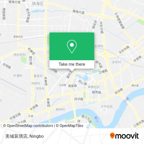 美城装璜店 map