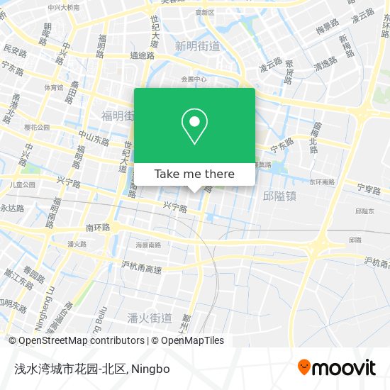 浅水湾城市花园-北区 map