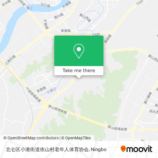 北仑区小港街道依山村老年人体育协会 map