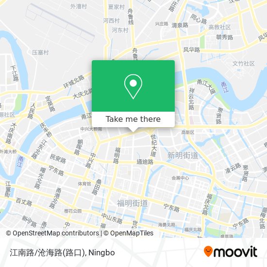 江南路/沧海路(路口) map
