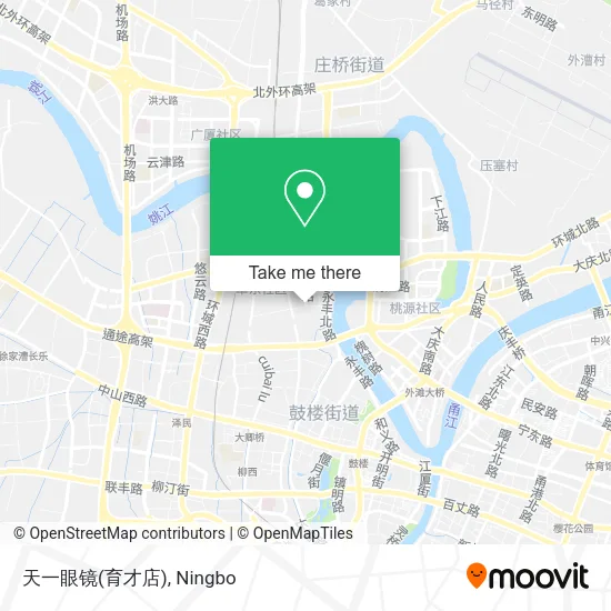 天一眼镜(育才店) map