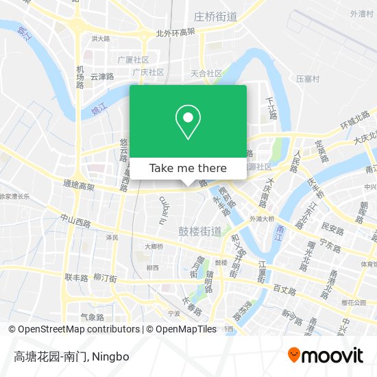 高塘花园-南门 map