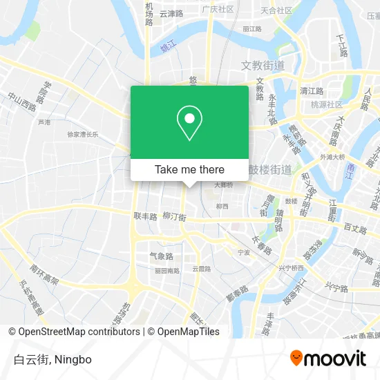 白云街 map