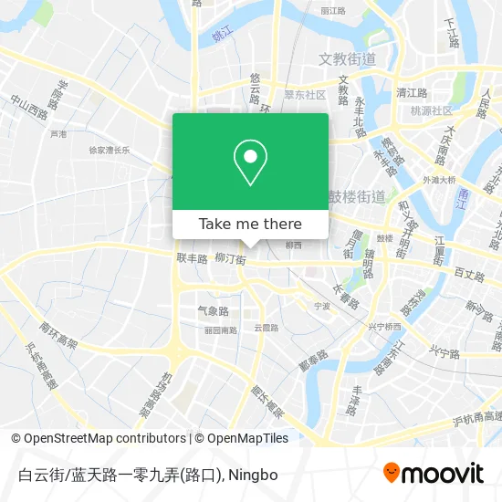 白云街/蓝天路一零九弄(路口) map