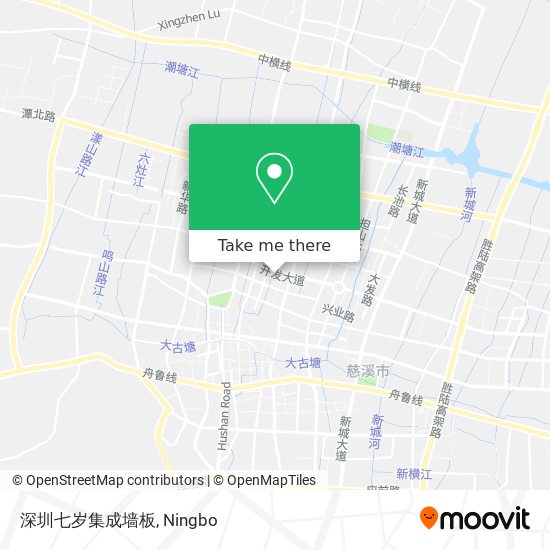 深圳七岁集成墙板 map