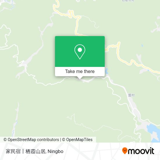 家民宿丨栖霞山居 map