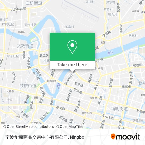 宁波华商商品交易中心有限公司 map