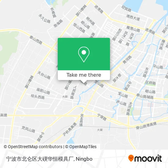 宁波市北仑区大碶华恒模具厂 map