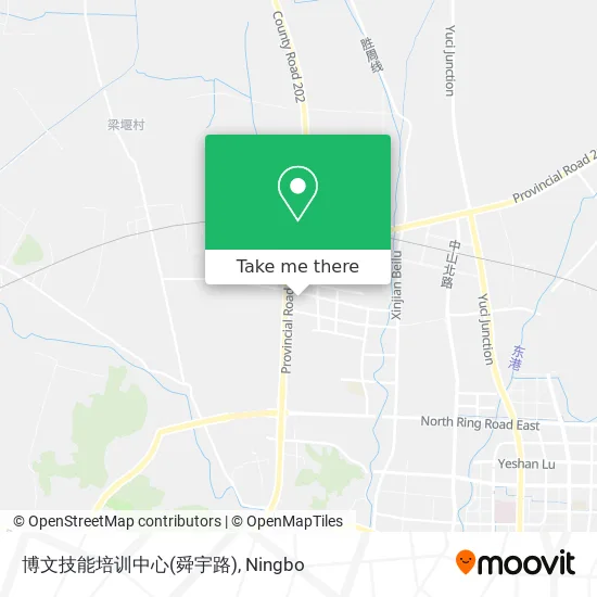 博文技能培训中心(舜宇路) map