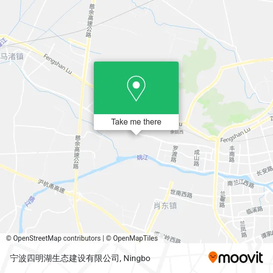 宁波四明湖生态建设有限公司 map