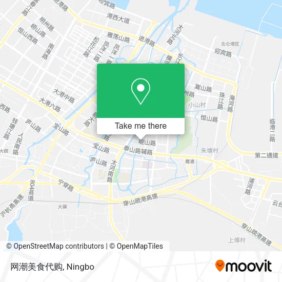 网潮美食代购 map