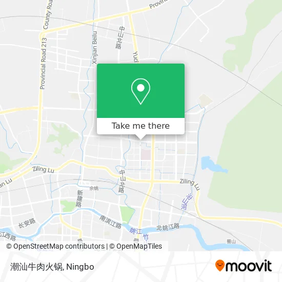 潮汕牛肉火锅 map