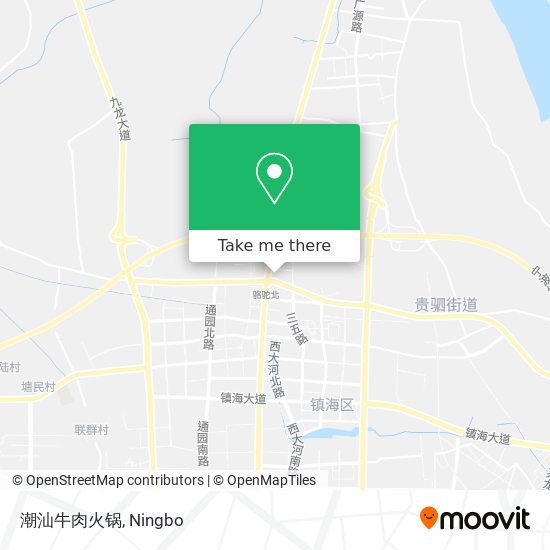潮汕牛肉火锅 map