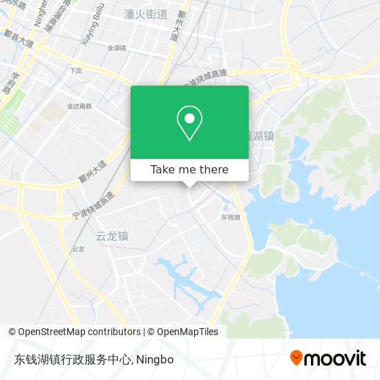 东钱湖镇行政服务中心 map