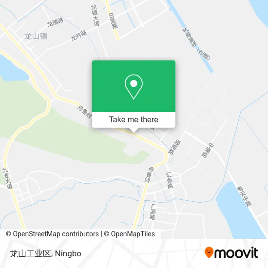 龙山工业区 map