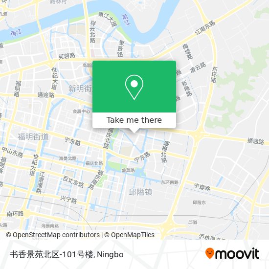 书香景苑北区-101号楼 map