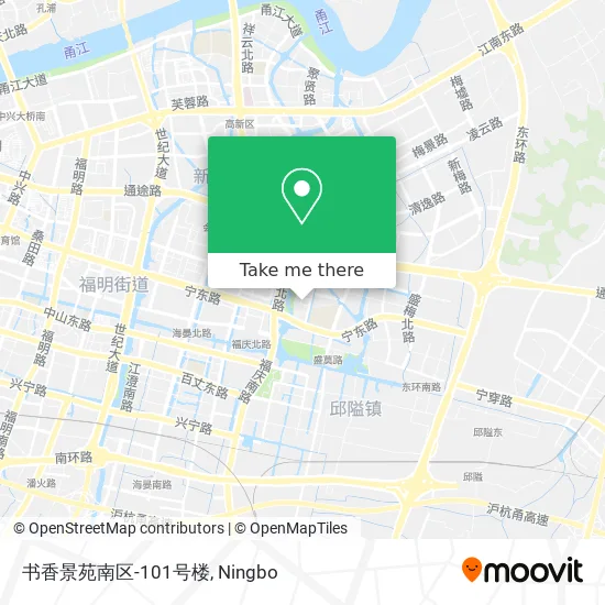 书香景苑南区-101号楼 map