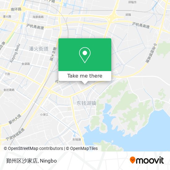 鄞州区沙家店 map