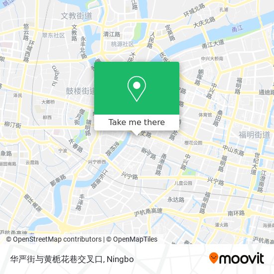 华严街与黄栀花巷交叉口 map