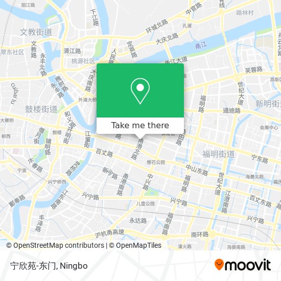 宁欣苑-东门 map