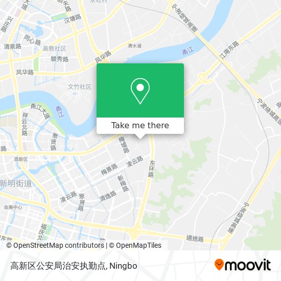 高新区公安局治安执勤点 map