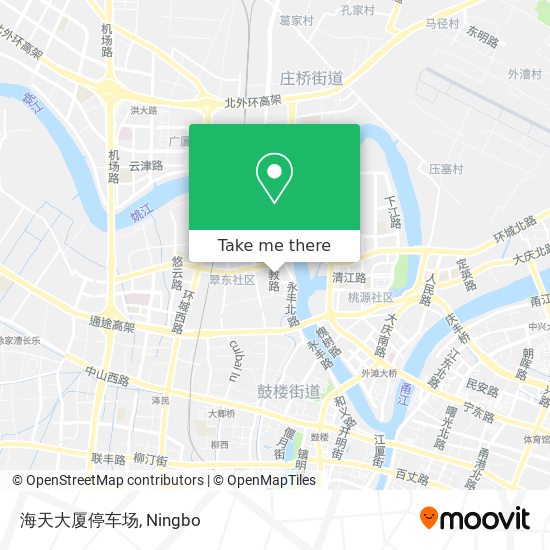 海天大厦停车场 map