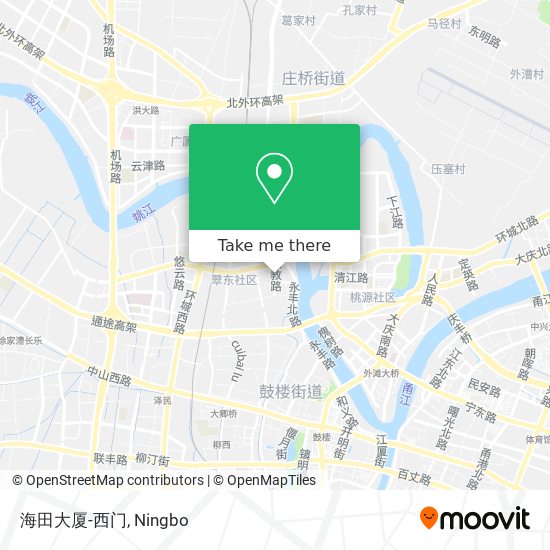 海田大厦-西门 map