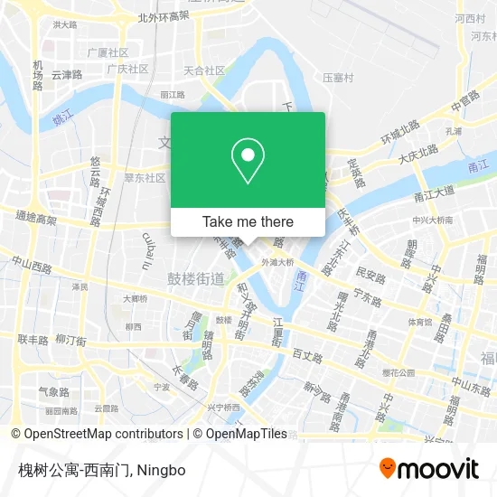 槐树公寓-西南门 map