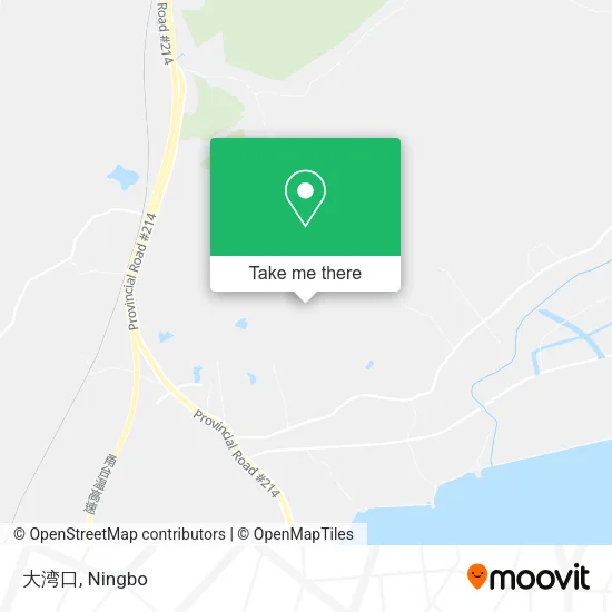 大湾口 map