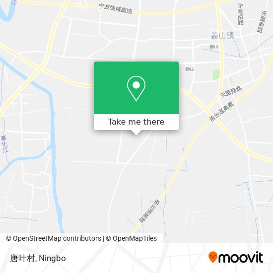 唐叶村 map