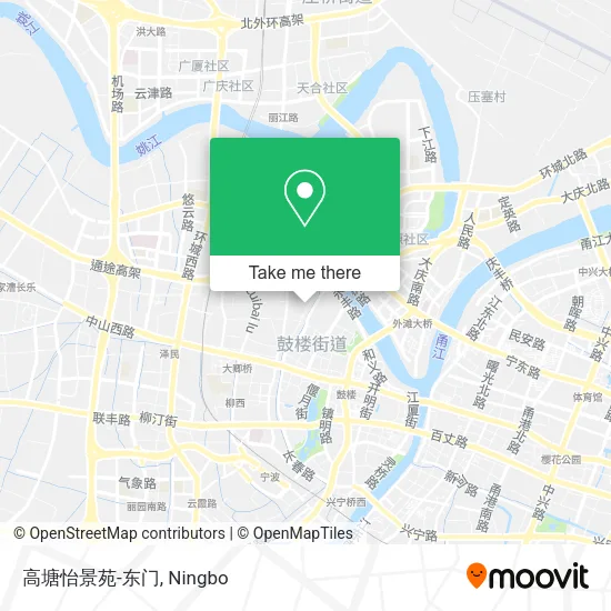 高塘怡景苑-东门 map