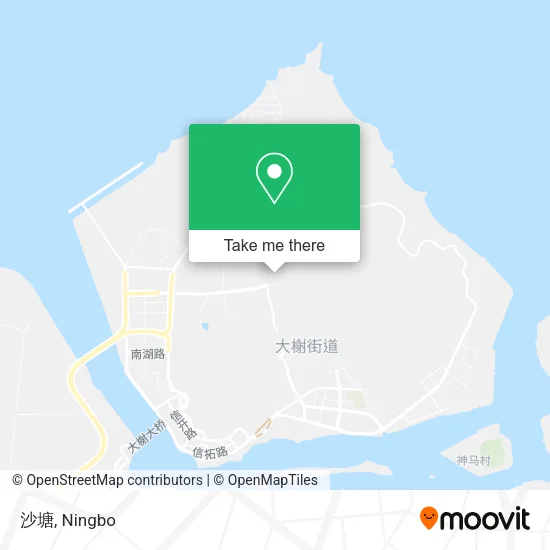 沙塘 map