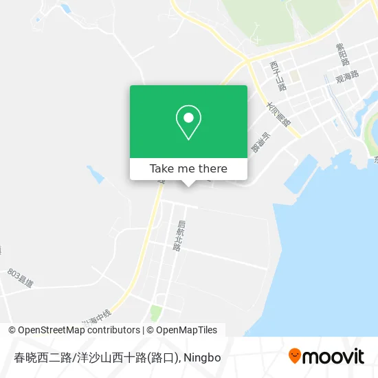 春晓西二路/洋沙山西十路(路口) map