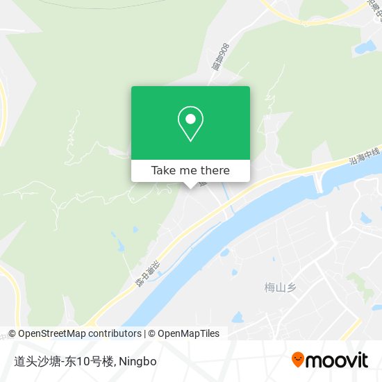 道头沙塘-东10号楼 map