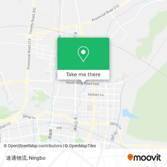 速通物流 map