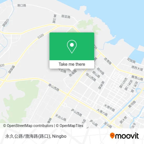 永久公路/渤海路(路口) map