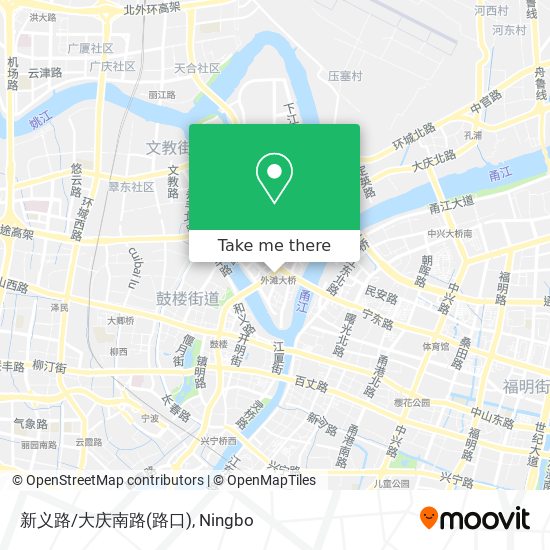 新义路/大庆南路(路口) map