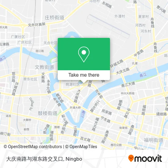 大庆南路与湖东路交叉口 map