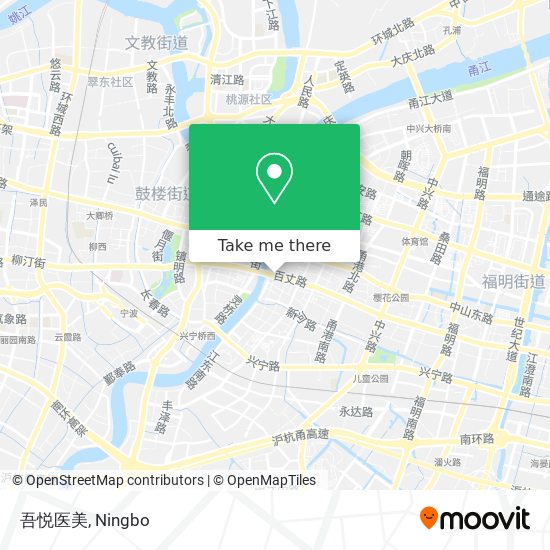 吾悦医美 map