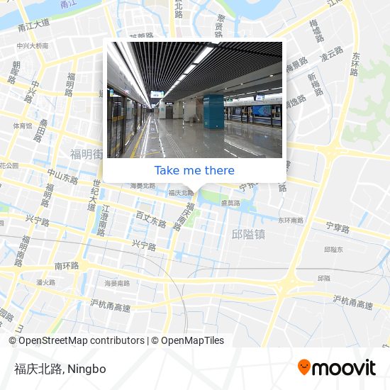 福庆北路 map