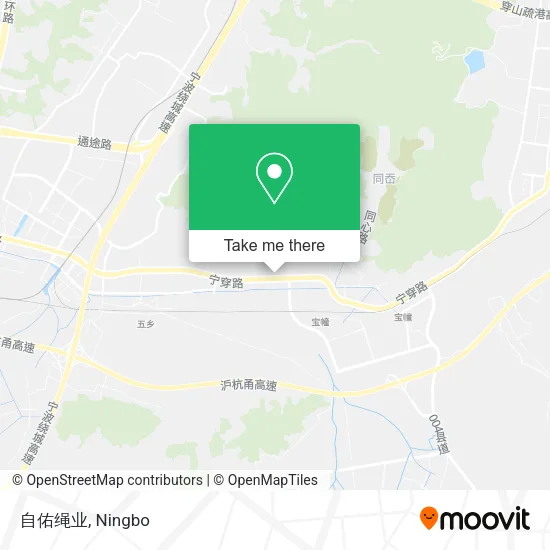 自佑绳业 map