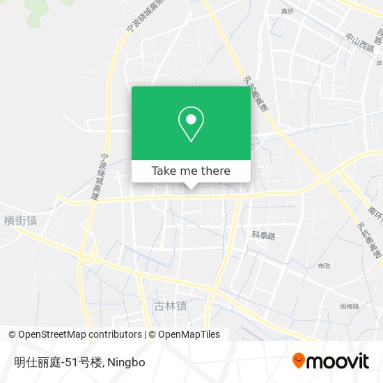 明仕丽庭-51号楼 map